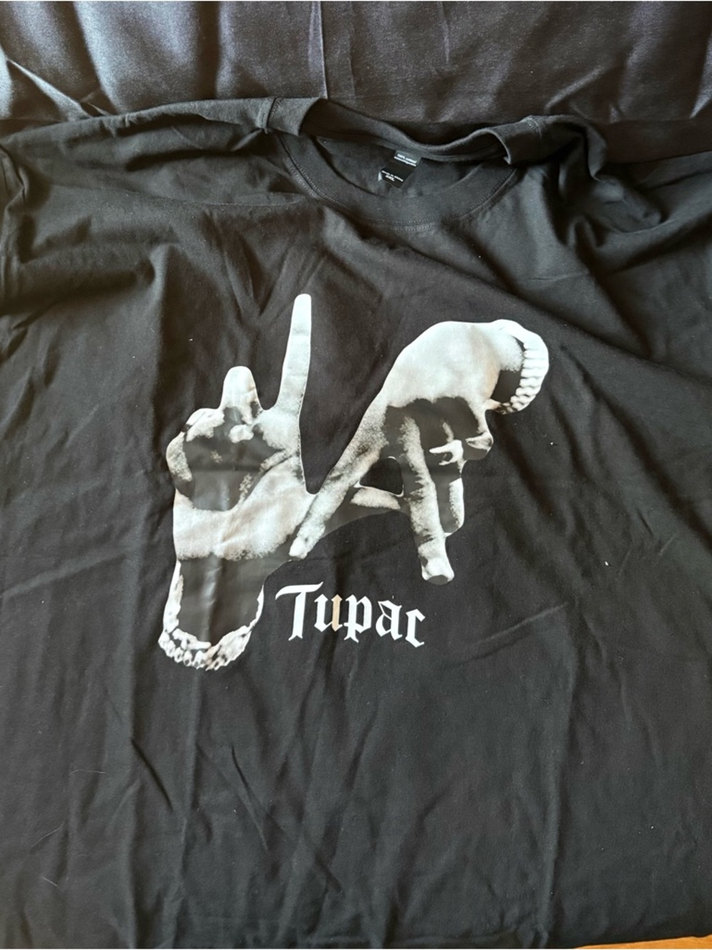 New Tupac Graphic Black Tee Size 3X